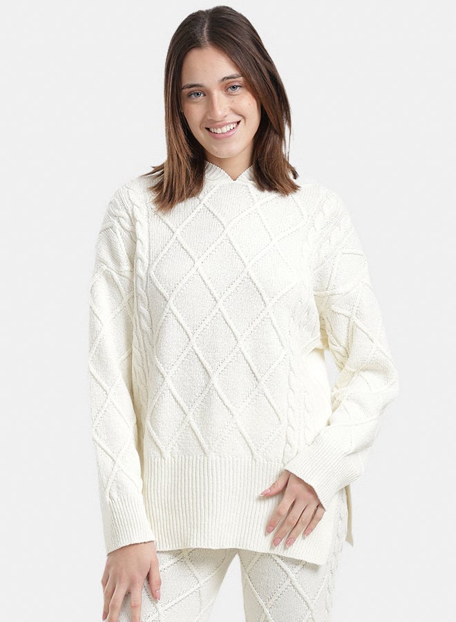 Carina Cable Knit Lounge Pullover - Image 1