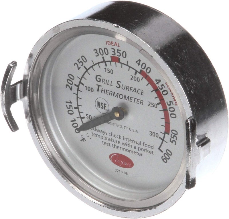 Cooper Atkins 3210081E Grill Surface Thermometer NSF - Image 1