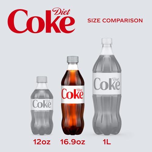 Diet Coke Diet Soda, 16.9 fl oz Bottles, 6 Pack - Cola Soft Drinks - Image 4