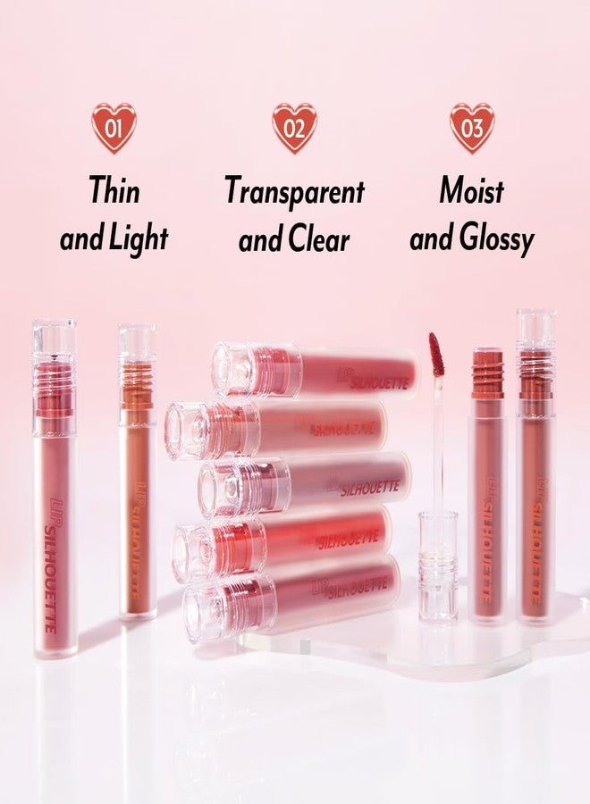 I'M MEME Lip Silhouette Gloss Tint - 05 Minimal Pink | Best Tinted Lip Gloss, Highly Pigmented, Long Lasting, Hydrating & Moisturizing, Light-weight, Glossy Finish, Buildable, 4mL - Image 4
