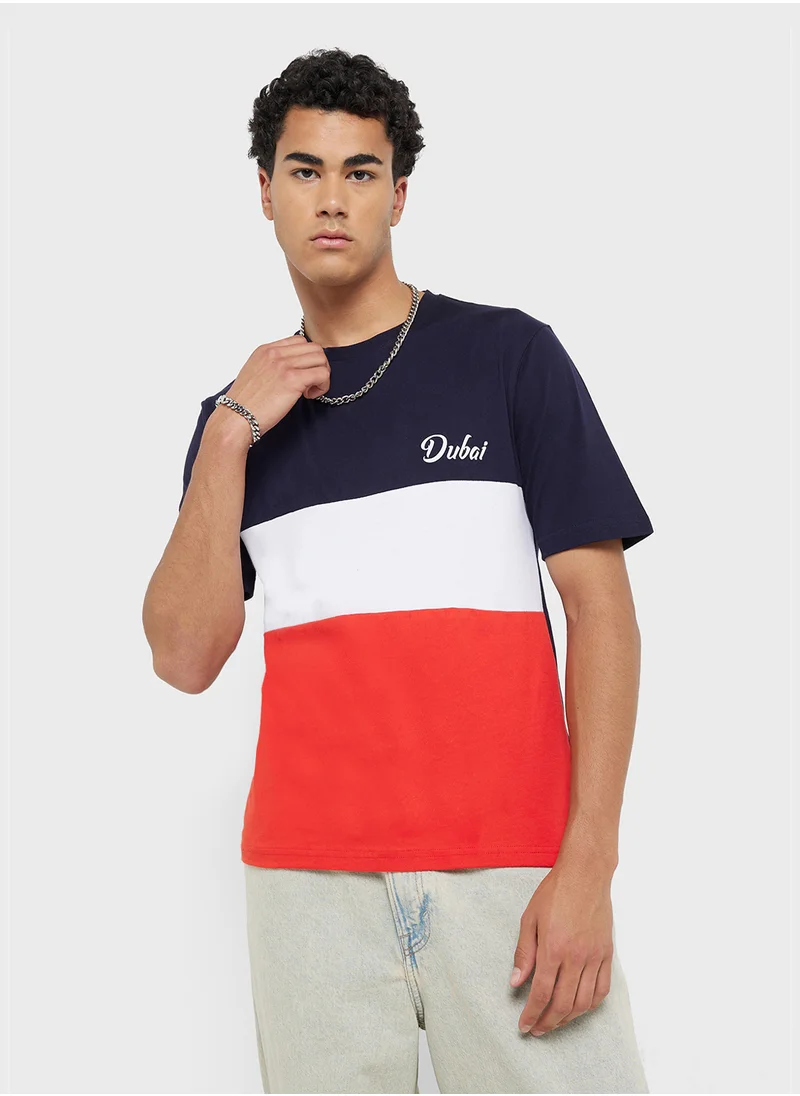 سفنتي فايف Crew Neck T-Shirt