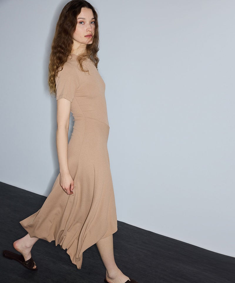 Ipekyol Asymmetric Jersey Dress - Image 1