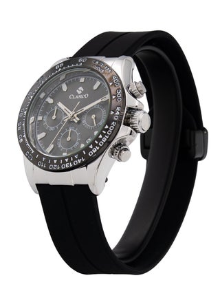 Men's Chronograph Watch – Premium Case, Bold Bezel & Silicone Strap | Premium Japanese Quartz | Waterproof Sports & Luxury Design - view 2