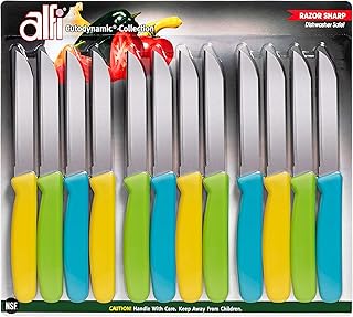 Alfi All-Purpose Knives Aerospace Precision Pointed Tip - Home And Kitchen Supplies - Serrated Steak Knives Set, Made - Image 1