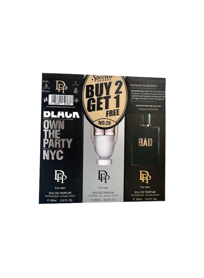 Diamond special offer nyc  black buy 2 get 1 free - Image 2