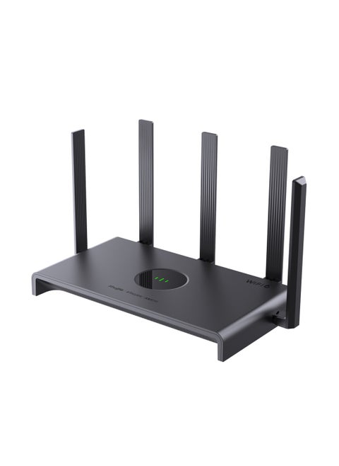 Reyee RG-EW3000GX PRO 3000M Wi-Fi 6 Dual-Band Gigabit Gaming Router, 574Mbps on 2.4GHz & 2402Mbps on 5GHz, 4 Gigabit Ethernet Ports, QoS for Low Latency, Mesh Networking, Game Optimization, Advanced Security