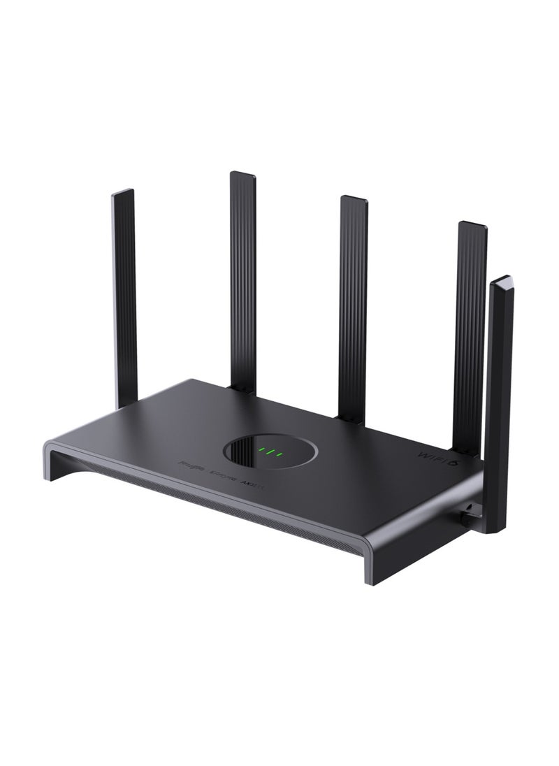 Ruijie - Reyee RG-EW3000GX PRO 3000M Wi-Fi 6 Dual-Band Gigabit Gaming Router, 574Mbps on 2.4GHz & 2402Mbps on 5GHz, 4 Gigabit Ethernet Ports, QoS for Low Latency, Mesh Networking, Game Optimization, Advanced Security - Image 1