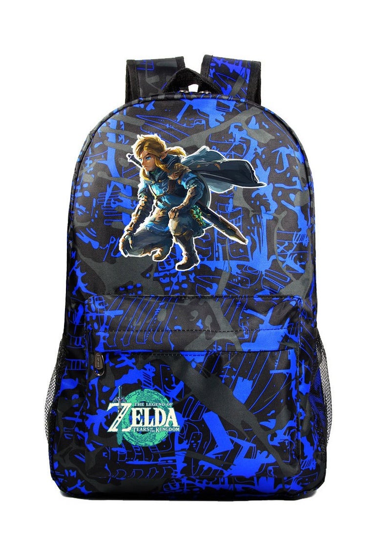 زيلدا حقيبة ظهر كاجوال للشباب مطبوعة