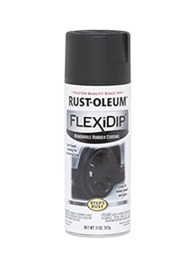 RUST-OLEUM - Rust-Oleum Flexidip 11 Oz. Flexidip Black Spray Paint - 276289 - Image 1