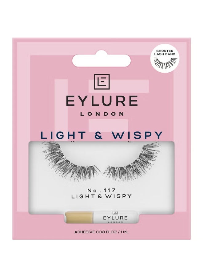 Eylure False Lashes - Light & Wispy No. 117 - Image 1