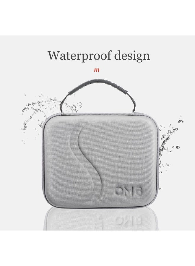 OSMO Mobile 6 Case, Waterproof Travel Case for DJI OSMO Mobile 6 Gimbal Stabilizer Portable Shoulder Bag with Shoulder Strap - Image 5