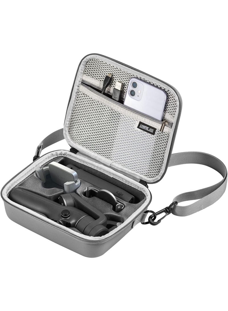 OSMO Mobile 6 Case, Waterproof Travel Case for DJI OSMO Mobile 6 Gimbal Stabilizer Portable Shoulder Bag with Shoulder Strap - Image 1