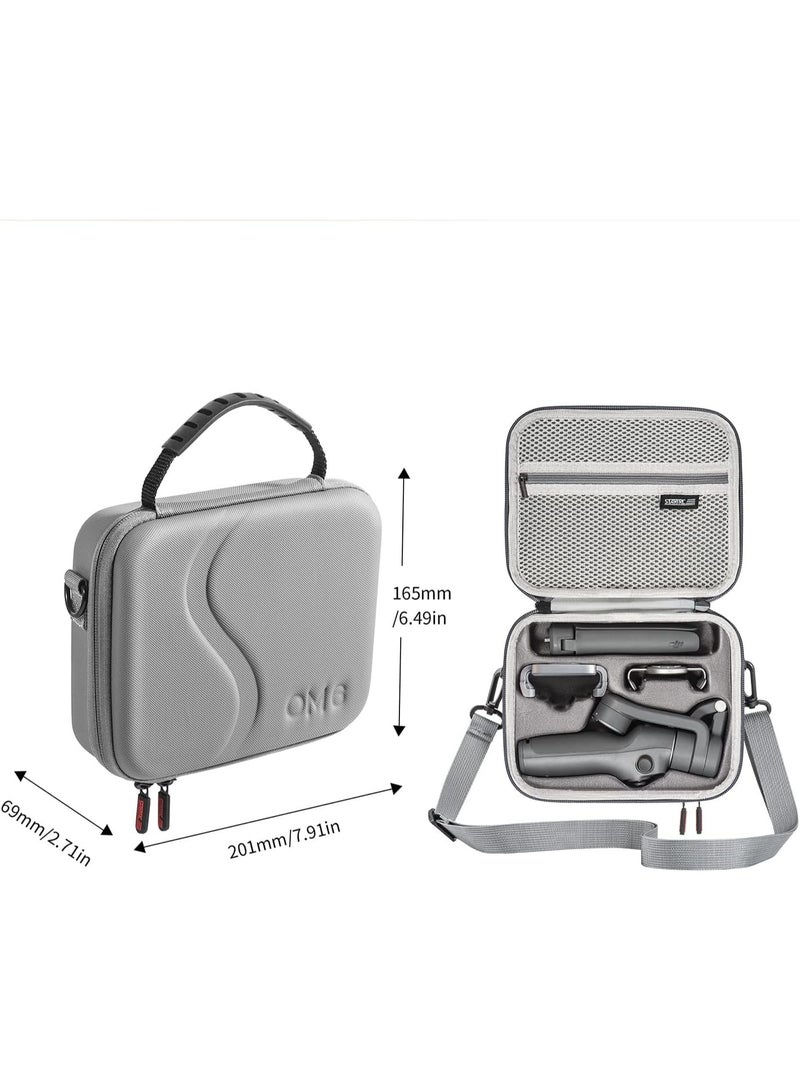 OSMO Mobile 6 Case, Waterproof Travel Case for DJI OSMO Mobile 6 Gimbal Stabilizer Portable Shoulder Bag with Shoulder Strap - Image 2