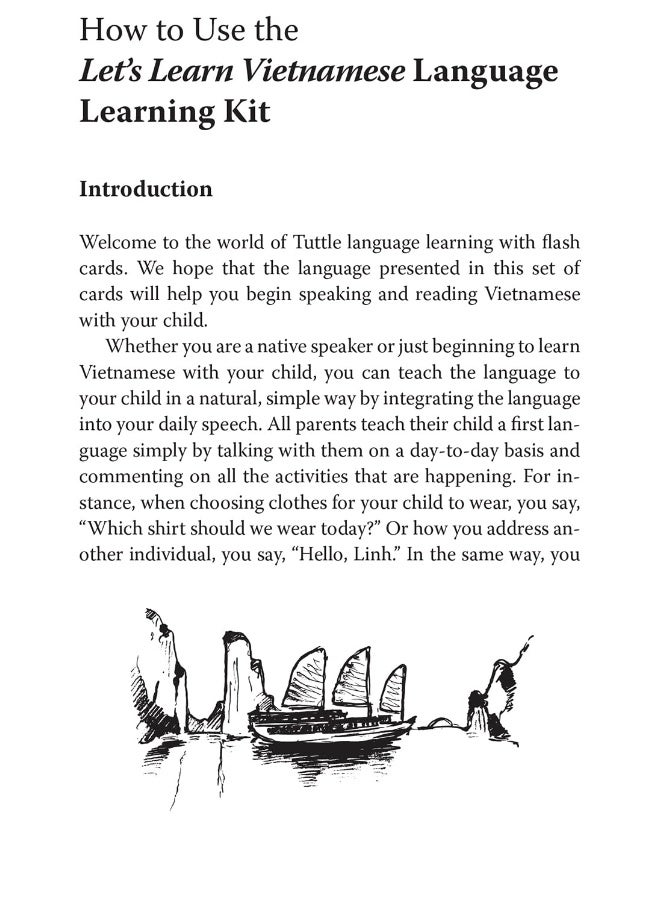 مجموعة هيا نتعلم اللغة الفيتنامية: مجموعة أدوات تعليمية كاملة للغة للأطفال (64 FL - Image 4