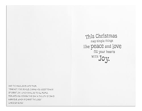 DaySpring - Peanuts Christmas - Good Tidings of Great Joy - 18 Christmas Boxed Cards & Envelopes, KJV - Image 4