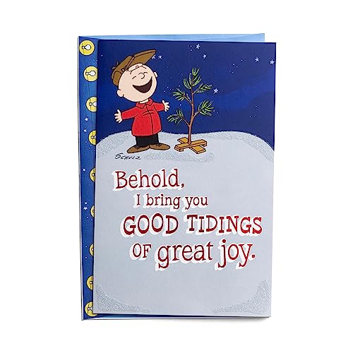 DaySpring - Peanuts Christmas - Good Tidings of Great Joy - 18 Christmas Boxed Cards & Envelopes, KJV - Image 3