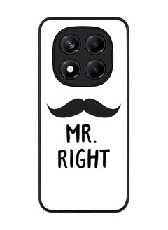 Stylizedd For Xiaomi Redmi Note 14 Pro 5G / X7 5G Case,Slim fit Camera Protection, Shockproof Thin Phone cover  - Mr. Right  - Image 1