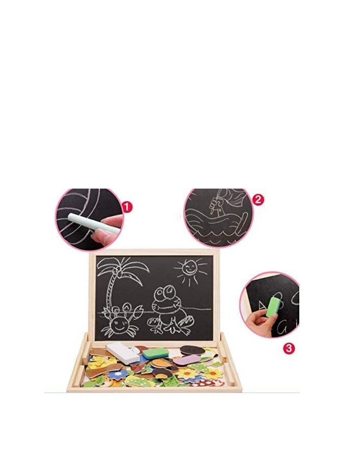 أحجية مغناطيسية للحيوانات للجنسينلوحة رسم مغناطيسية من مزرعة الجنة - Image 4