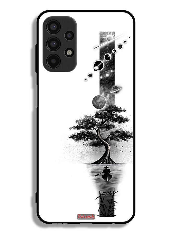 Tolwak Samsung Galaxy A13 4G Protective Case Cover Earth Space Art - Image 1