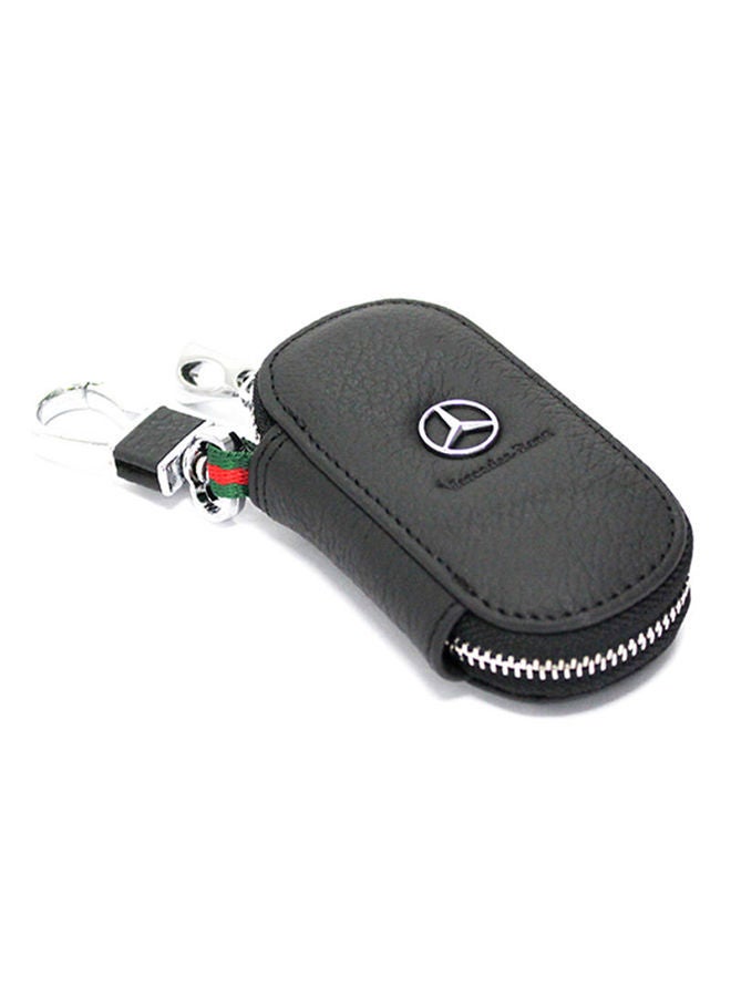 نيبمينينت حافظة مفتاح بشعار مرسيدس بينز مع خطاف حلقي - Image 1