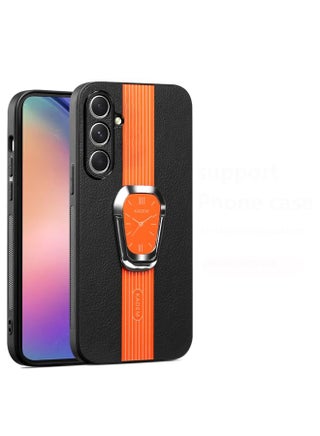 Case Cover For Samsung Galaxy S24 Ultra 5G Magnetic Litchi Leather Back Phone Case with Holder Orange - pzsku/ZA5C543B7C3F2E7D9522DZ/45/_/1712265669/31fde71b-dbbb-4db7-9711-9d7c95f40e04