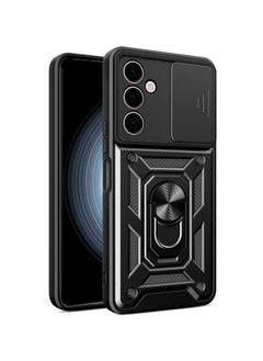 Generic samsung a16 Shield Full Protection Case With Metal Ring &Slide Camera Cover For samsung a16  - Image 1