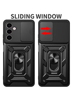 Generic samsung a16 Shield Full Protection Case With Metal Ring &Slide Camera Cover For samsung a16  - Image 2