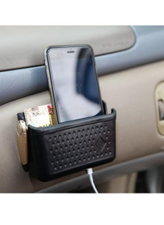 Generic Car Multi-function Storage Pouch Bag Store Phone Box Holder Pocket Organizer Car Accessories For Men Automotive Car Organizer Car Interior Accessories Car Organization Storage Trunks Car Storage Car  - Image 3