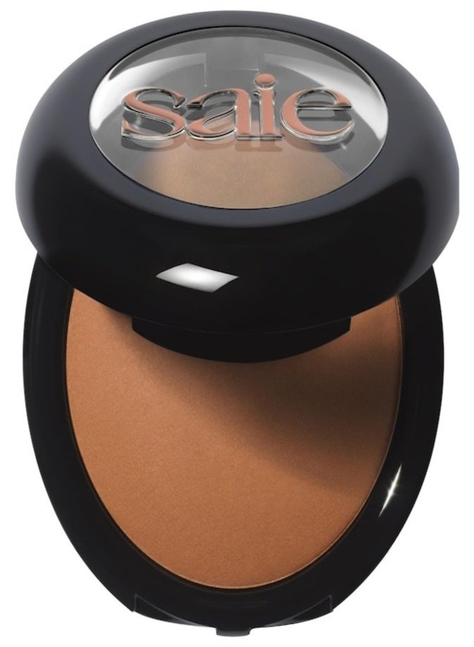 SAIE SuperSuede™ Radiant Talc-Free Baked Powder Bronzer Portofino 8g – Natural Sun-Kissed Glow Bronzing Powder - Image 1
