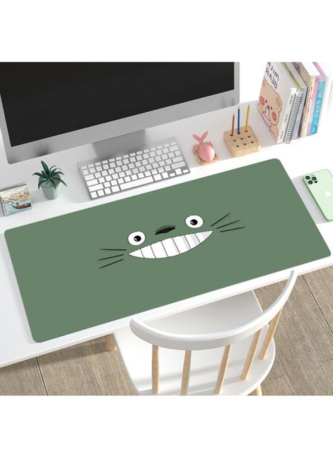 Totoro Mouse Pad Game Mat Large Computer Table Mat Lock Thickened Desk Mat Non-slip Keyboard Mat-Color:800*300*3mm-Pattern:Totoro 07