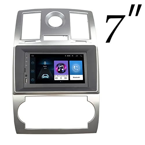 DKMUS Radio Stereo Bezel for Chrysler 300C 2005-2007 Dash Installation Mount Trim Kit Fits 9" and Double Din - Image 3