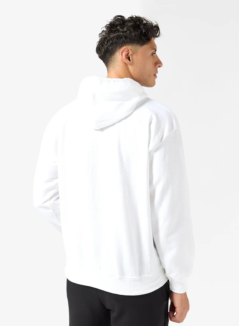 Seventy Five  Graphic Print Hoodie for Men | Best Price UAE