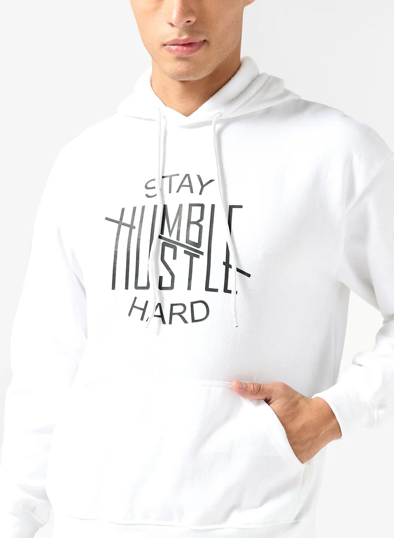 Seventy Five  Graphic Print Hoodie for Men | Best Price UAE