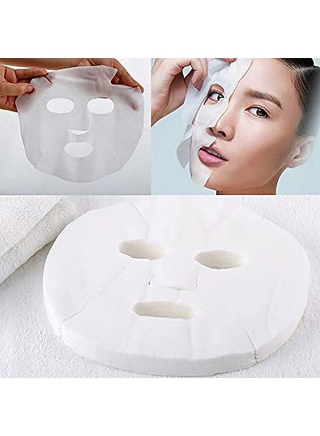 Calitate24 20Pcs Face Mask Sheet Cotton Facial Sheet Mask Deep Cleansing Enlarged Diy Cosmetic Spa Mask Sheet - Image 1