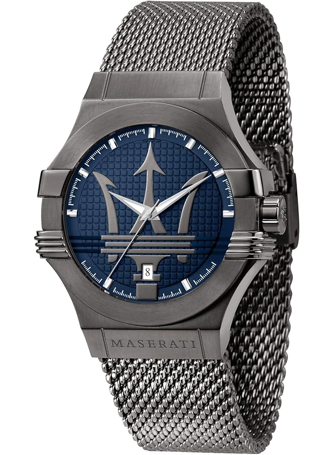Maserati Potenza 42 Mm Men Watch Grey Quartz Movement - Image 1