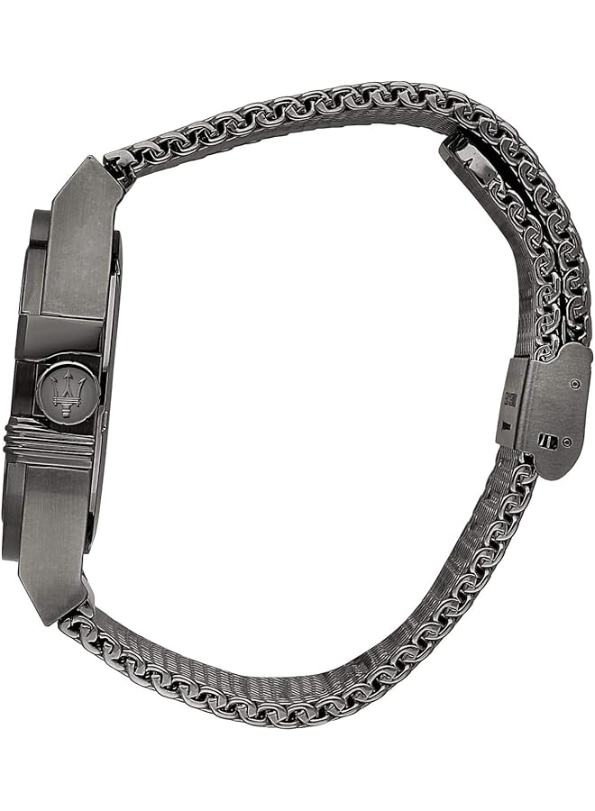 Maserati Potenza 42 Mm Men Watch Grey Quartz Movement - Image 5