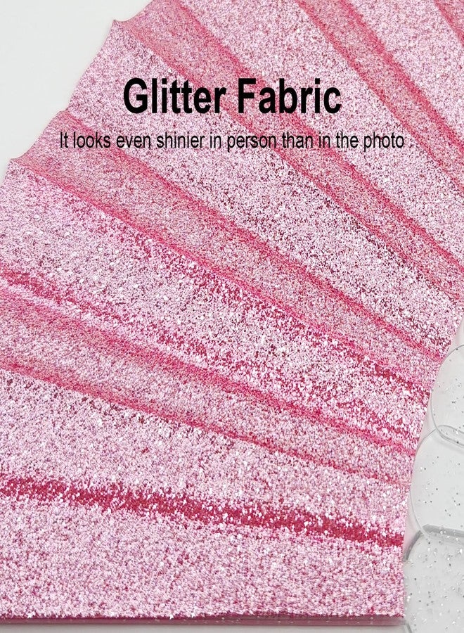 EOSAU Glitter Folding Hand Fans for Women Foldable Handheld Clack Fans for line Dancing, Wedding, Church, Festival, EDM, Party, Club, Rave Accessories (Pink) - Image 4