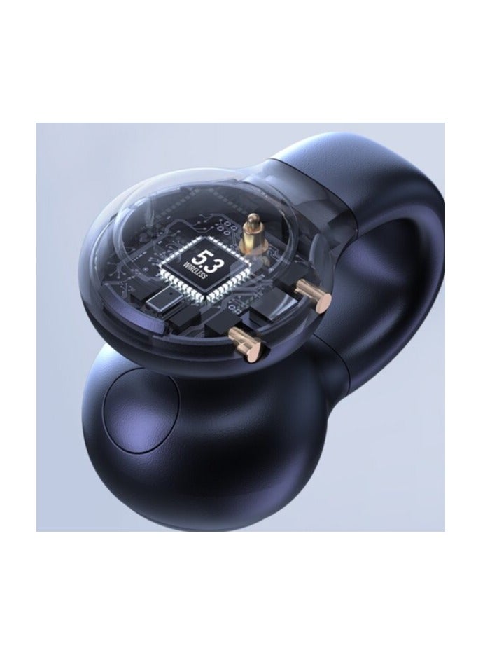 Mezone CLIPPER OWS Bluetooth Wireless Earphones With Intelligent Noise Reduction, HiFi Stereo Sound Effect & Touch Control, Black - Image 5