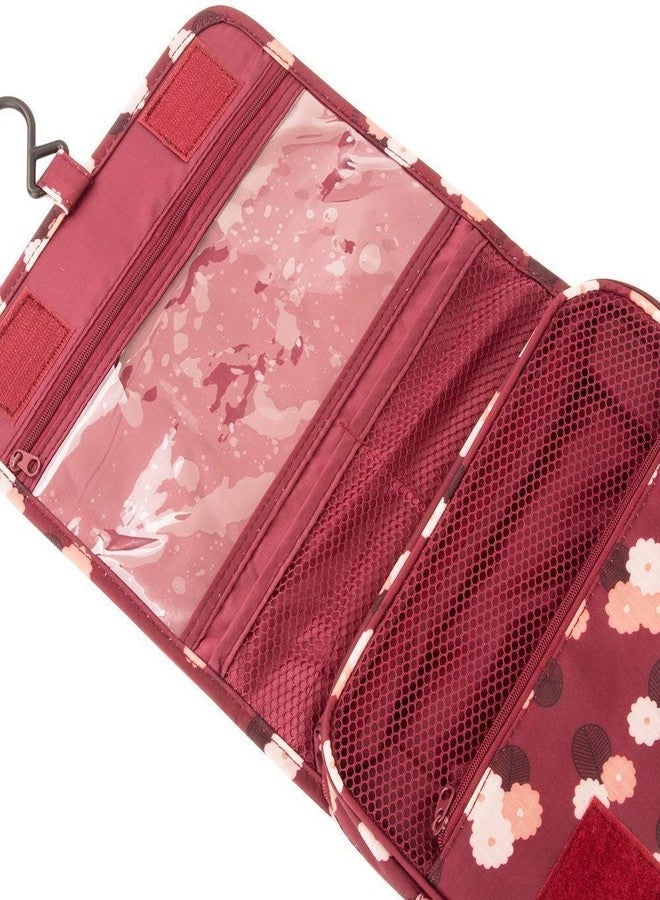 PUHBRHY Hanging Travel Toiletry Bag Cosmetic Make up Organizer Multi Function Portable Makeup Pouch for Women and Girls Waterproof Ladies Case Travelling Storage - Image 4