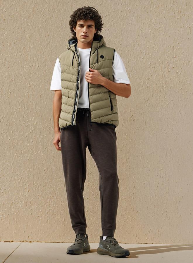 Kappa Men Sleeveless Hooded Puffer Gilet - Image 2