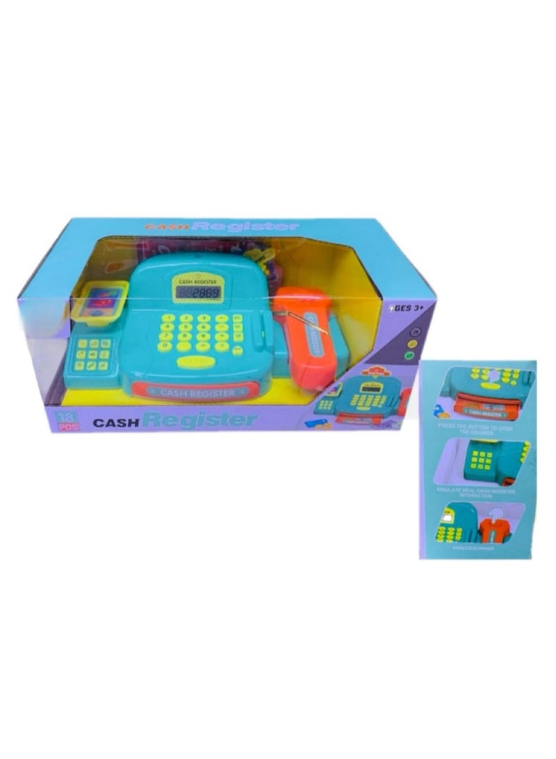 Cash Kids Toy Cash Register Set
