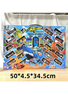 بيوينتي Toy Children's Large Gift Box Stall Boxed Supply Mixed Batch 29 Model Institutions Gift Night Market Men-Color:Ejection Tin Car Set  - Image 1