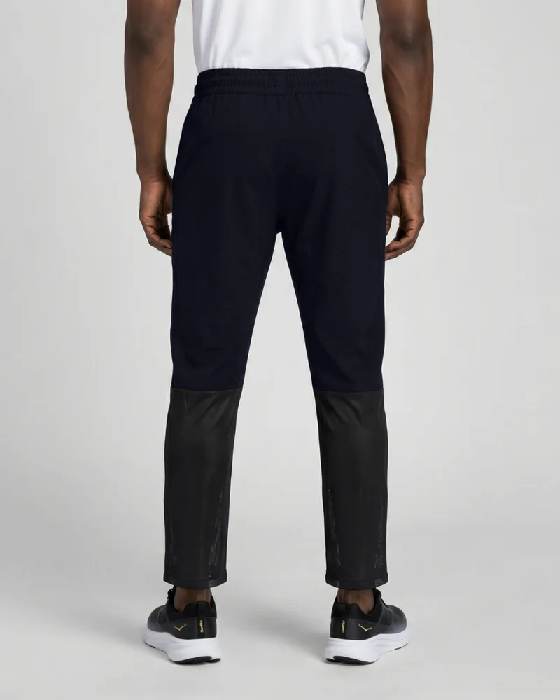 Musclemind Navy blue Breathable Mesh Training Pants for Men | Best Price UAE