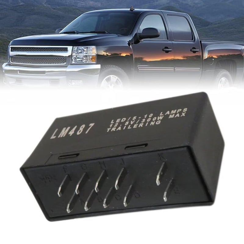 مواد متينة متنوعة مرحل وميض LED للتحذير من الخطر وإشارة الانعطاف لسيارة GMC Sierra 2500 HD Classic موديل 2007 - Image 3