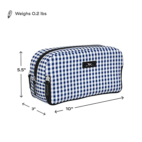 SCOUT 3-Way Toiletry Bag - Travel Makeup Pouch for Women with Three Zipper Compartments - Stands Upright, Wipes Clean - Image 3