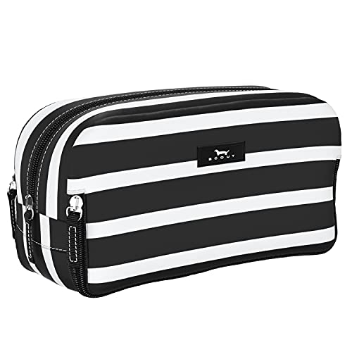 SCOUT 3-Way Toiletry Bag - Travel Makeup Pouch for Women with Three Zipper Compartments - Stands Upright, Wipes Clean - Image 1