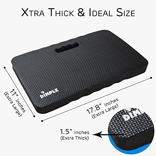 Dimple Kneeling Pad, High Density Thick Foam Comfort Kneeling Mats for Gardening, Yoga Exercise, Garden Cushions, Knee Pads Black - Image 2