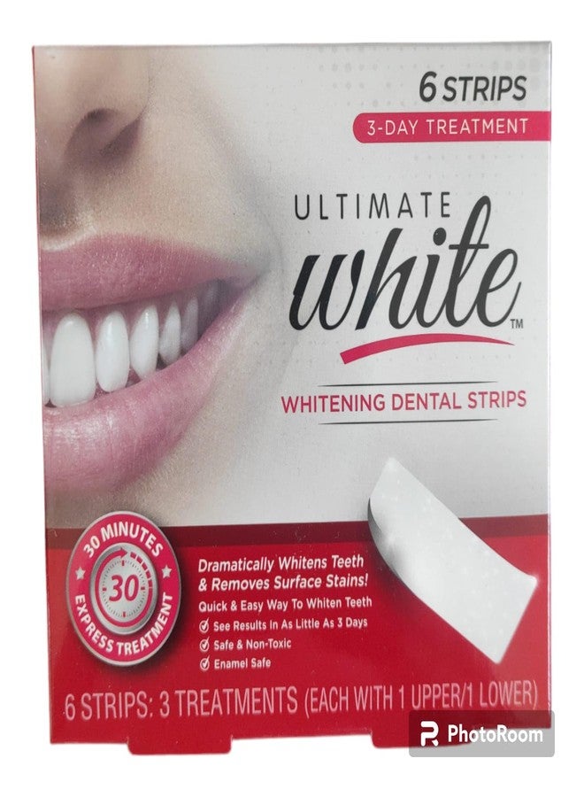 Care New 820792 Smart Whitening Dental Strips 6Ct (-Pack Oral Wholesale Bulk Health and Beauty Oral Peanuts - Image 1