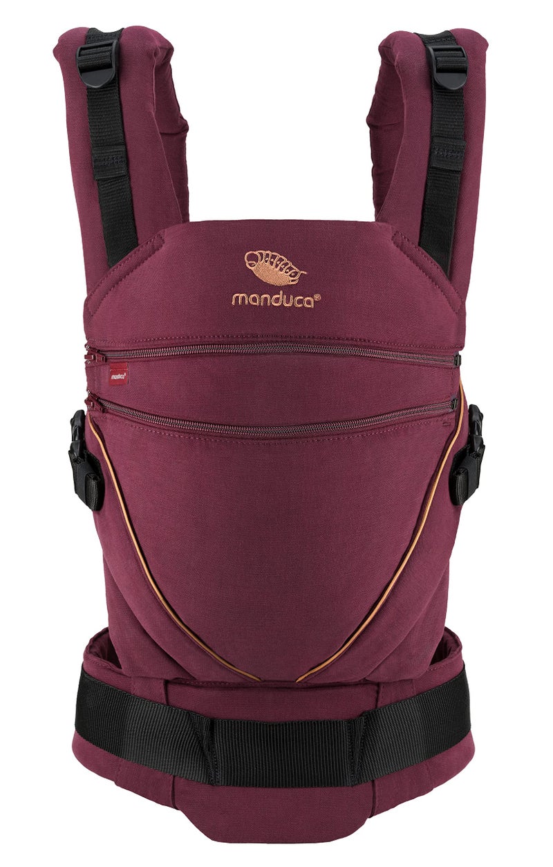 manduca XT Baby Carrier - All-In-One Baby Carrier for Newborns from 3.5 kg and Toddlers up to 20 kg - Ergonomic Child Carrier with Adjustable Bridge - One Size Fits All - Denim Toffee - Image 1