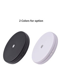 NIBEMINENT 360 Degree Rotatable Electric Motorized Photography Turntable Display Black  - Image 5
